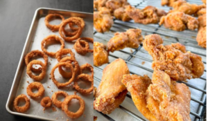 Crispy Air Fryer Onion Pakoras
