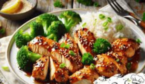 chicken and rice bowls