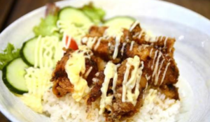 chicken and rice bowls