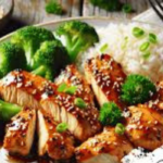 chicken and rice bowls